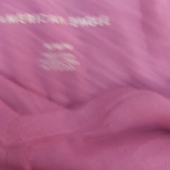 American Eagle Tie Back Peplum Top Cottagecore Boho Babydoll Medium - Picture 4 of 7